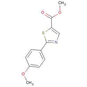 2-(4-Methoxy-phenyl)-thiazole-5-carboxylic acid methyl ester Structure,61335-95-3Structure