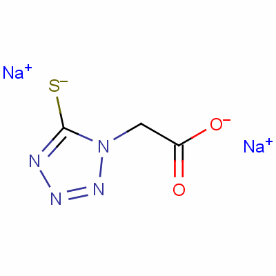 Sodium 2-(5-sulfido-1h-tetrazol-1-yl)acetate Structure,61336-49-0Structure