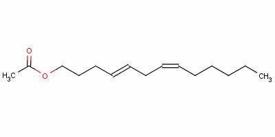 (E,z)-trideca-4,7-dien-1-yl acetate Structure,61389-12-6Structure