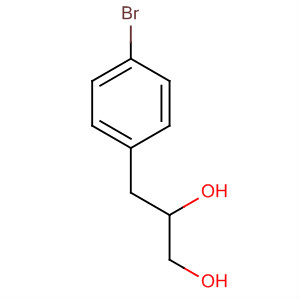 3-(4-Bromophenyl)-1,2-propanediol Structure,61396-72-3Structure