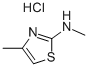 Methyl-(4-methyl-thiazol-2-yl)-amine hydrochloride Structure,6142-17-2Structure