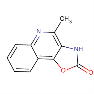 4-Methyl-oxazolo[4,5-c]quinolin-2(3h)-one Structure,61428-39-5Structure