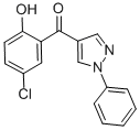 (5-Chloro-2-hydroxyphenyl)(1-phenyl-1h-pyrazol-4-yl)methanone Structure,61466-46-4Structure