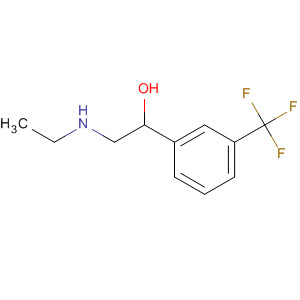 α-[(ethylamino)methyl ]-3-(trifluoromethyl)benzyl alcohol Structure,61471-63-4Structure