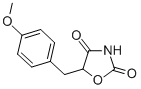 2,4-Oxazolidinedione, 5-[(4-methoxyphenyl)methyl]- Structure,614736-57-1Structure