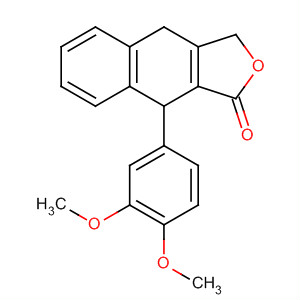 9-(3,4-Dimethoxyphenyl)-4,9-dihydronaphtho[2,3-c]furan-1(3h)-one Structure,61494-75-5Structure