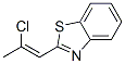 2-[(1Z)-2-chloro-1-propen-1-yl]-1,3-benzothiazole Structure,61503-10-4Structure