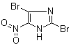 2,5-Dibromo-4-nitro-1H-imidazole Structure,6154-30-9Structure