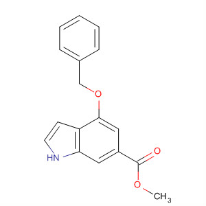 4-Benzyloxy-6-indole carboxylic acid methyl ester Structure,61545-36-6Structure