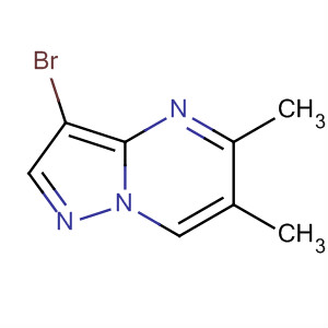 3-Bromo-5,6-dimethylpyrazolo[1,5-a]pyrimidine Structure,61552-57-6Structure