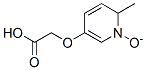 2-[(6-Methyl-1-oxido-3-pyridinyl)oxy]acetic acid Structure,615568-74-6Structure