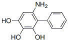 [1,1-Biphenyl]-2,3,4-triol, 6-amino- (9ci) Structure,615572-37-7Structure