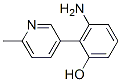 Phenol, 3-amino-2-(6-methyl-3-pyridinyl)-(9ci) Structure,615572-97-9Structure