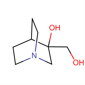 3-Hydroxy-1-azabicyclo[2.2.2]octane-3-methanol Structure,61573-79-3Structure