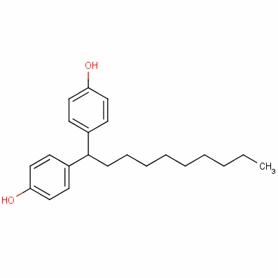 4,4’-Decylidenebisphenol Structure,61593-21-3Structure