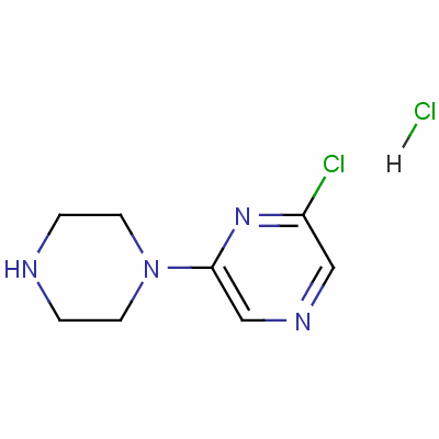 2-Chloro-6-(piperazin-1-yl)pyrazine hydrochloride Structure,61655-58-1Structure