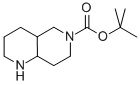 Tert-Butyl octahydro-1,6-naphthyridine-6(7H)-carboxylate Structure,616875-90-2Structure