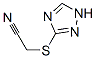 Acetonitrile,(1h-1,2,4-triazol-3-ylthio)-(9ci) Structure,61690-98-0Structure