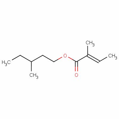 3-Methylpentyl 2-methylcrotonate Structure,61692-81-7Structure