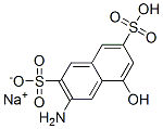 3-Amino-5-hydroxy-2,7-naphthalenedisulfonic acid monosodium salt Structure,61702-42-9Structure