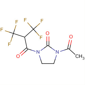 1-Acetyl-3-[3,3,3-trifluoro-1-oxo-2-(trifluoromethyl)propyl ]imidazolidin-2-one Structure,61709-50-0Structure