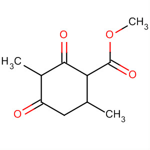 3,6-Dimethyl-2,4-dioxocyclohexane-1-carboxylic acid methyl ester Structure,61710-85-8Structure