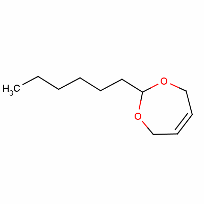 2-Hexyl-4,7-dihydro-1,3-dioxepin Structure,61732-96-5Structure