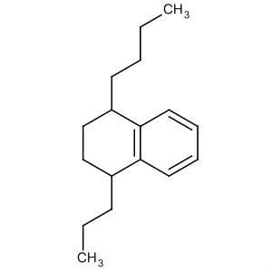 1-Butyl-4-propyl-1,2,3,4-tetrahydronaphthalene Structure,61761-58-8Structure