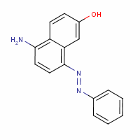 5-Amino-8-(phenylazo)naphthol Structure,61813-46-5Structure