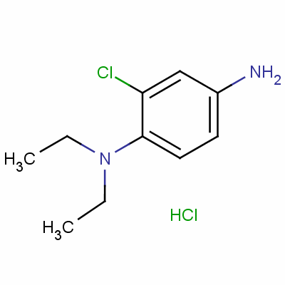 2-Chloro-n,n-diethylbenzene-1,4-diamine hydrochloride Structure,61813-50-1Structure