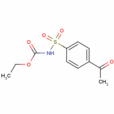 Ethyl 4-acetylphenylsulphonylcarbamate Structure,61827-68-7Structure