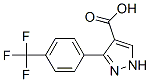 3-(4-Trifluoromethyl-phenyl)-1H-pyrazole-4-carboxylic acid Structure,618383-45-2Structure