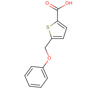 5-(Phenoxymethyl)thiophene-2-carboxylicacid Structure,61855-05-8Structure