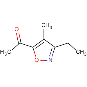 Ethanone, 1-(3-ethyl-4-methyl-5-isoxazolyl)- (9ci) Structure,61858-84-2Structure