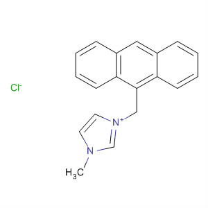 1-(9-Chloromethyl anthracene)-3-methylimidazolium chloride Structure,61865-02-9Structure