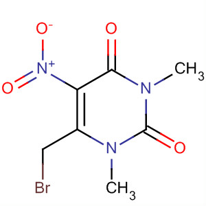 6-(Bromomethyl)-1,3-dimethyl-5-nitropyrimidine-2,4(1h,3h)-dione Structure,61885-26-5Structure