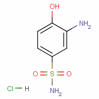 3-Amino-4-hydroxybenzenesulphonamide monohydrochloride Structure,61886-33-7Structure