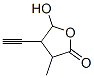 2(3H)-furanone,4-ethynyldihydro-5-hydroxy-3-methyl-(9ci) Structure,61892-46-4Structure