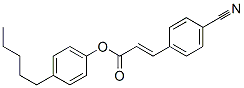 3-(4-Cyanophenyl)propenoic acid 4-pentylphenyl ester Structure,61924-46-7Structure