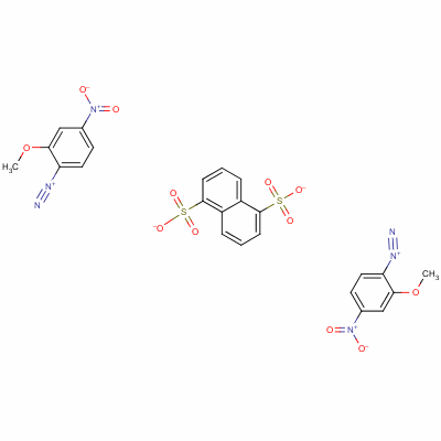 Fast red b salt 1,5-naphthalenedisulfonate Structure,61925-55-1Structure