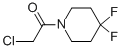 Piperidine, 1-(chloroacetyl)-4,4-difluoro-(9ci) Structure,619254-09-0Structure