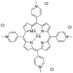 5,10,15,20-Tetrakis-(n-methyl-4-pyridyl)-porphyrin-fe(iii) pentachloride Structure,61943-73-5Structure