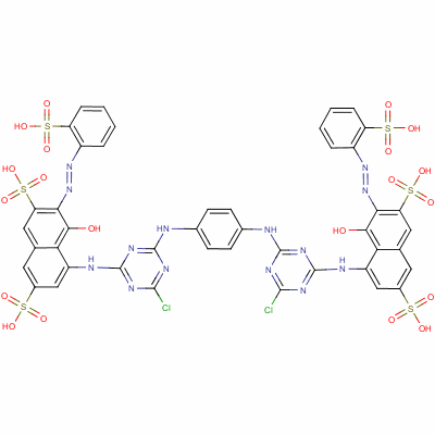 Reactive red 120 Structure,61951-82-4Structure