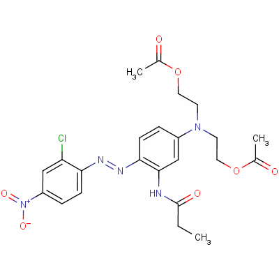 Disperse rubine s-2gfl Structure,61968-52-3Structure