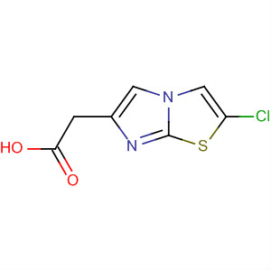 2-(2-Chloroimidazo[2,1-b]thiazol-6-yl)acetic acid Structure,61984-80-3Structure