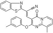 Alpha-[[9-methyl-2-(3-methylphenoxy)-4-oxo-4h-pyrido[1,2-a]pyrimidin-3-yl]methylene]-2-benzothiazoleacetonitrile Structure,620112-78-9Structure