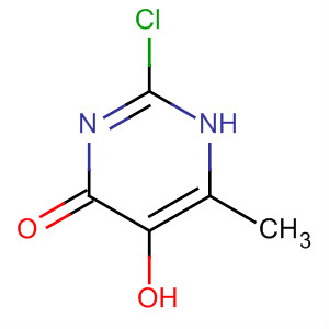 2-Chloro-5-hydroxy-6-methyl-4(3h)-pyrimidinone Structure,62022-09-7Structure