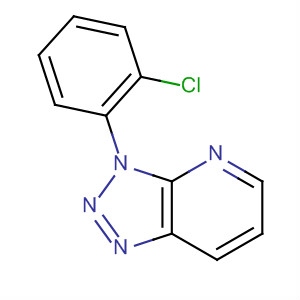 3-(2-Chlorophenyl)-3h-1,2,3-triazolo[4,5-b]pyridine Structure,62052-09-9Structure