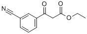 Ethyl (m-cyanobenzoyl)acetate Structure,62088-13-5Structure