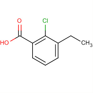 2-Chloro-3-ethylbenzoic acid Structure,62089-36-5Structure